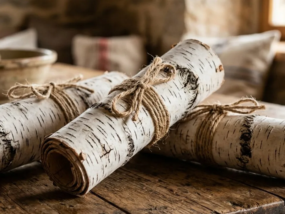 Береста для растопки — фото 3